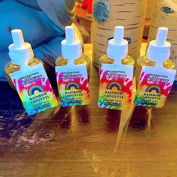 NEW BBW Rainbow confetti wallflowers - Picture 2 of 2